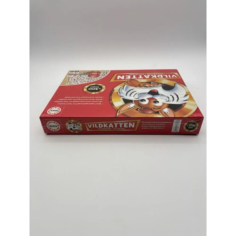 Vildkatten 300 +. Game. New. Sealed. “The Wildcat”. Danish/Norwegian/Swedish